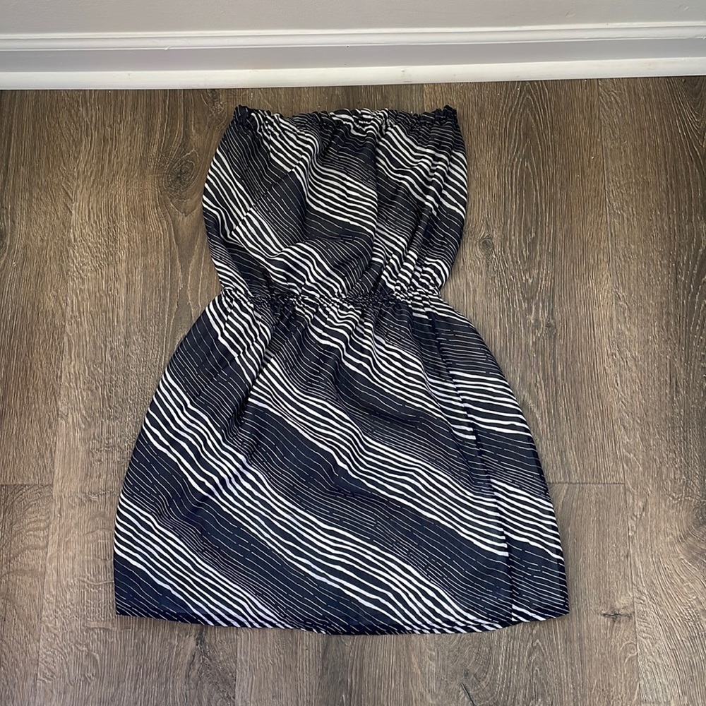 Gap striped tube dress